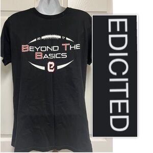 EDICTED “ Beyond The Basics” Black T Shirt